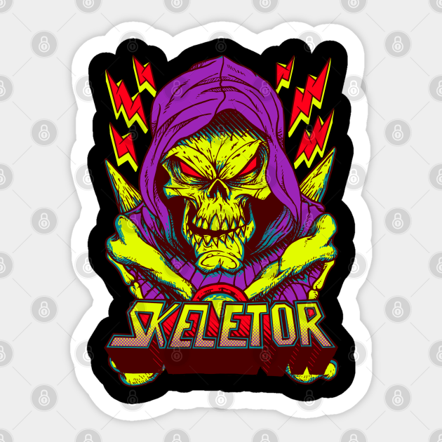skeletor decal